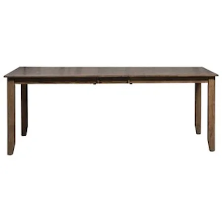 Mission Rectangular Dining Table with Butterfly Leaf